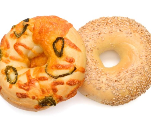 Fresh Bagels from The Complex Bean - Coffee Bar and Bakery